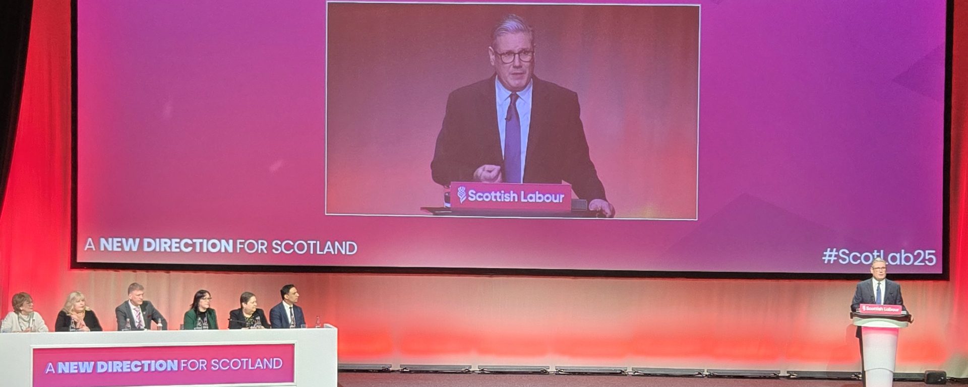 Keir Starmer (Prime Minister) addressed Scottish Labour Conference 2025.